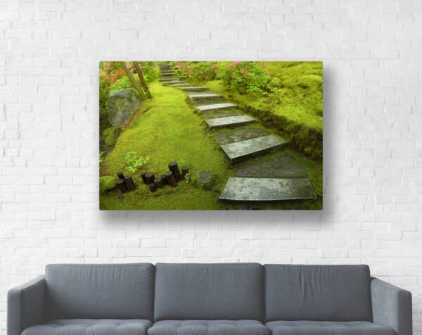 "ZEN PATH" Canvas Gallery Wrap